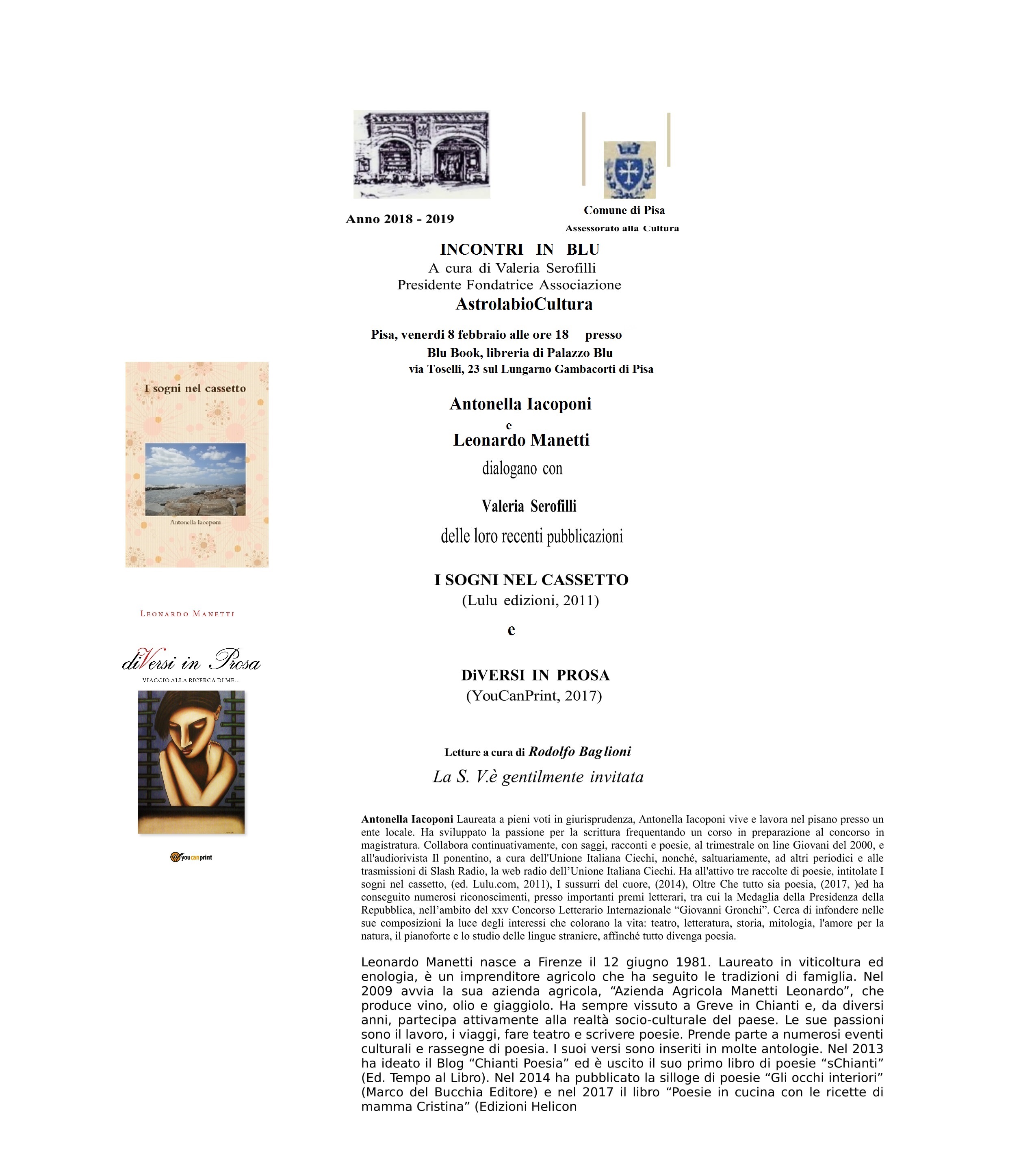 invito Palazzo Blu Iacoponi - Manetti 8.2.2019